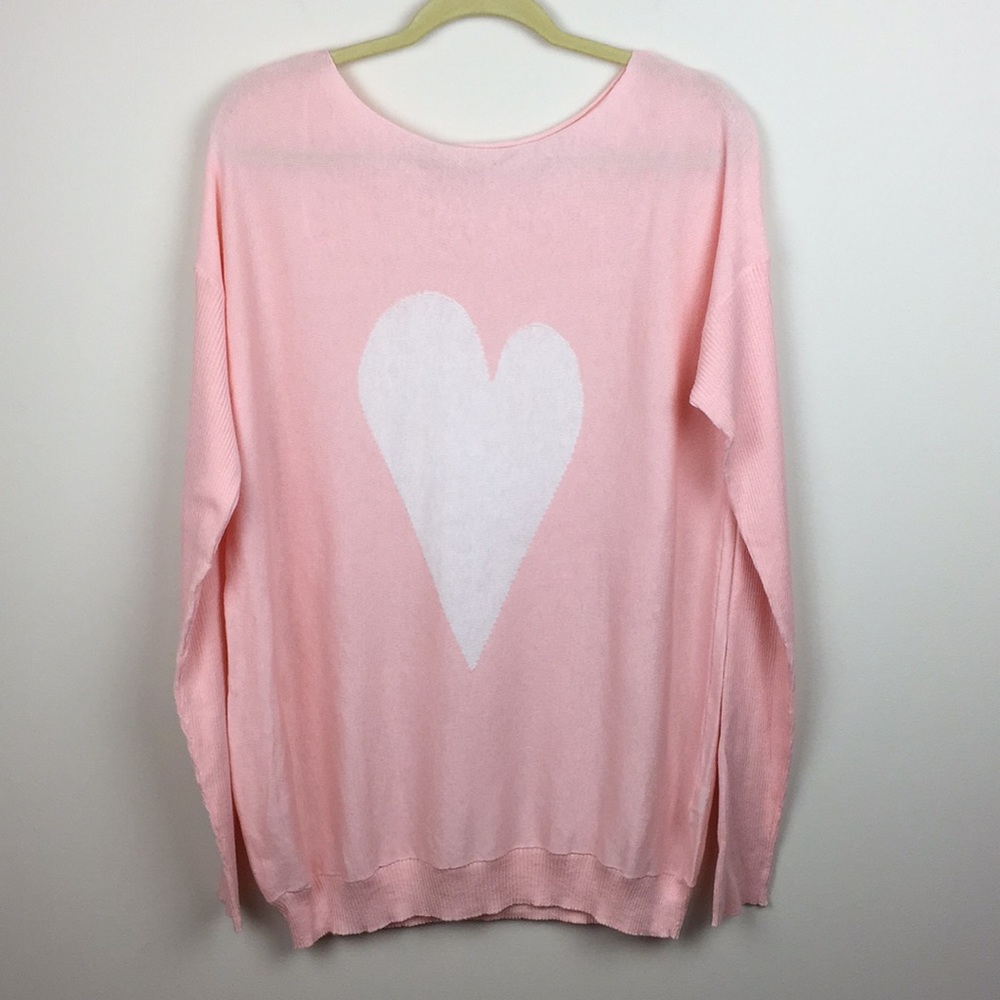 🤍 May & July - Whimsical Heart Sweater